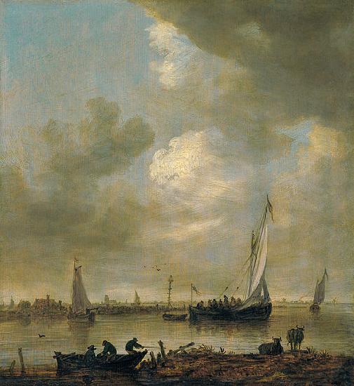 Jan van  Goyen Smalschips oil painting picture